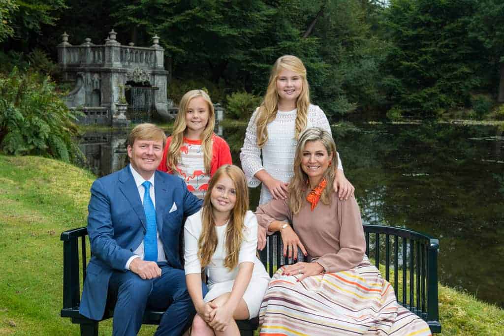 Koningin Máxima en haar gezin