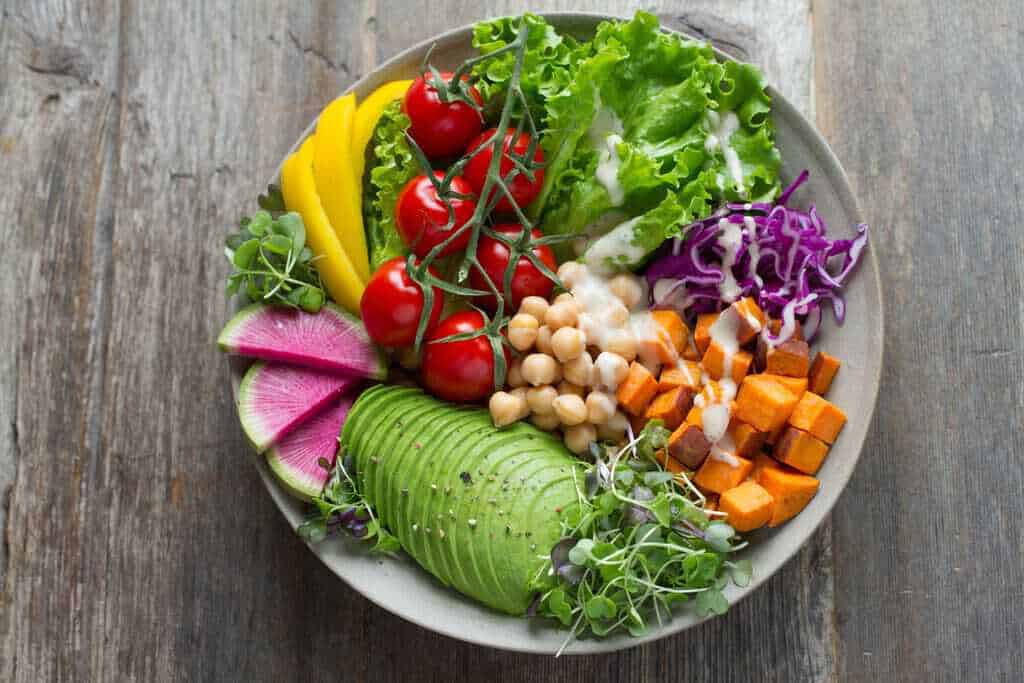 gezonder leven salade