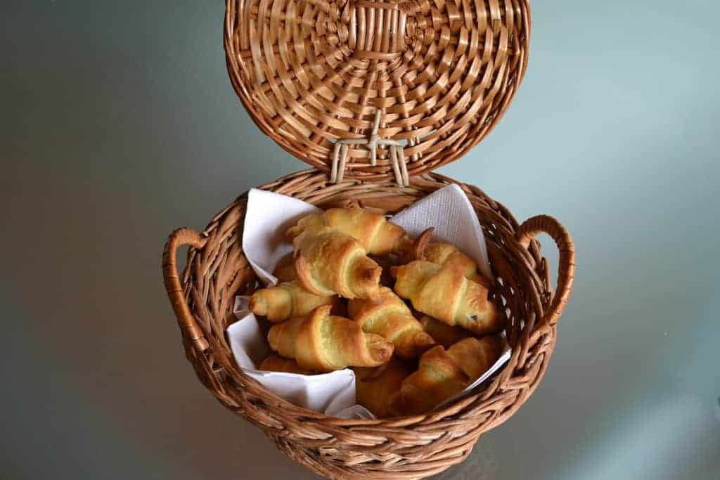 oud-Hollandse hapjes mini croissants