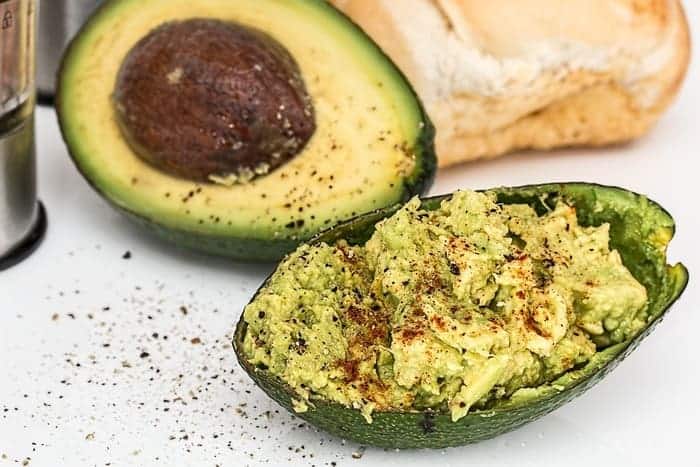 guacamole rijpe avocado